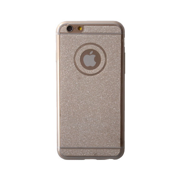 Gllitter TPU Silikon Hülle für iPhone 6 / 6S Transparent Weiß