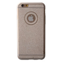 Gllitter TPU Silikon Hülle für iPhone 6 / 6S Transparent Weiß