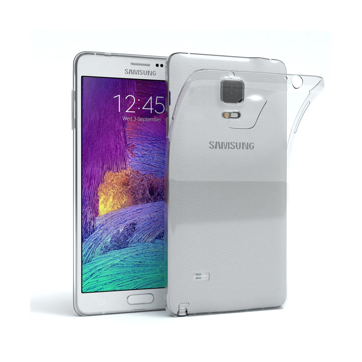Schutzhülle aus Silikon für Samsung Galaxy Note 4