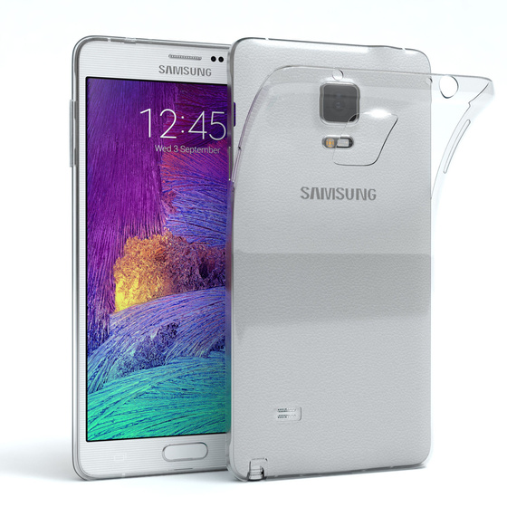 Schutzhlle aus Silikon fr Samsung Galaxy Note 4