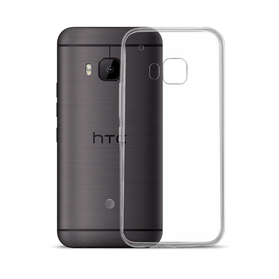 Schutzhlle aus Silikon fr HTC M9 Transparent Klar