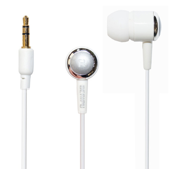 Headset Stereo inear earphones gnp 57 white