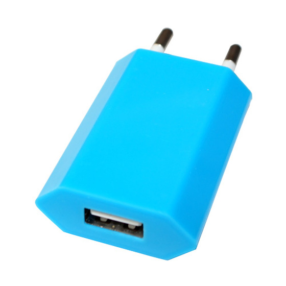 Universal USB Netzteil in Blau